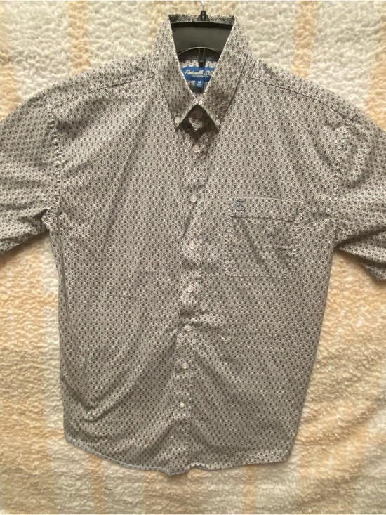 Panhandle Slim Other - Panhandle Slim True Western Wear Short-Sleeve Geometric Button-Down Shirt